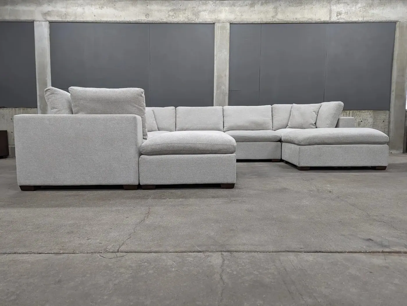 Huge Thomasville Lowell 8 Piece Modular Sectional, view 3