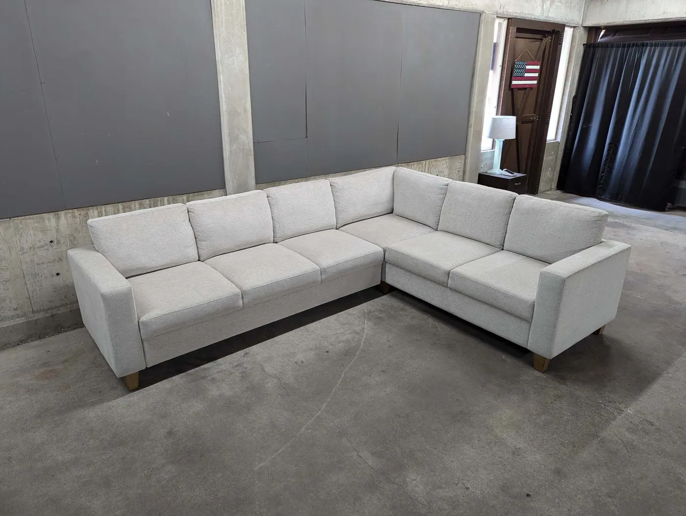 Thomasville Dillard Convertible Sleeper Sectional, view 4