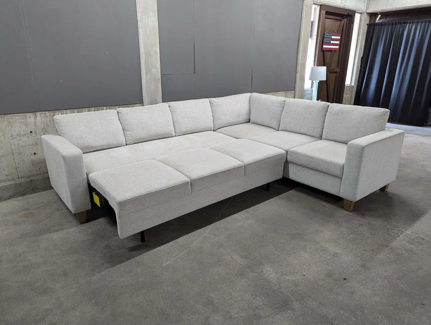Thomasville Dillard Convertible Sleeper Sectional, view 7