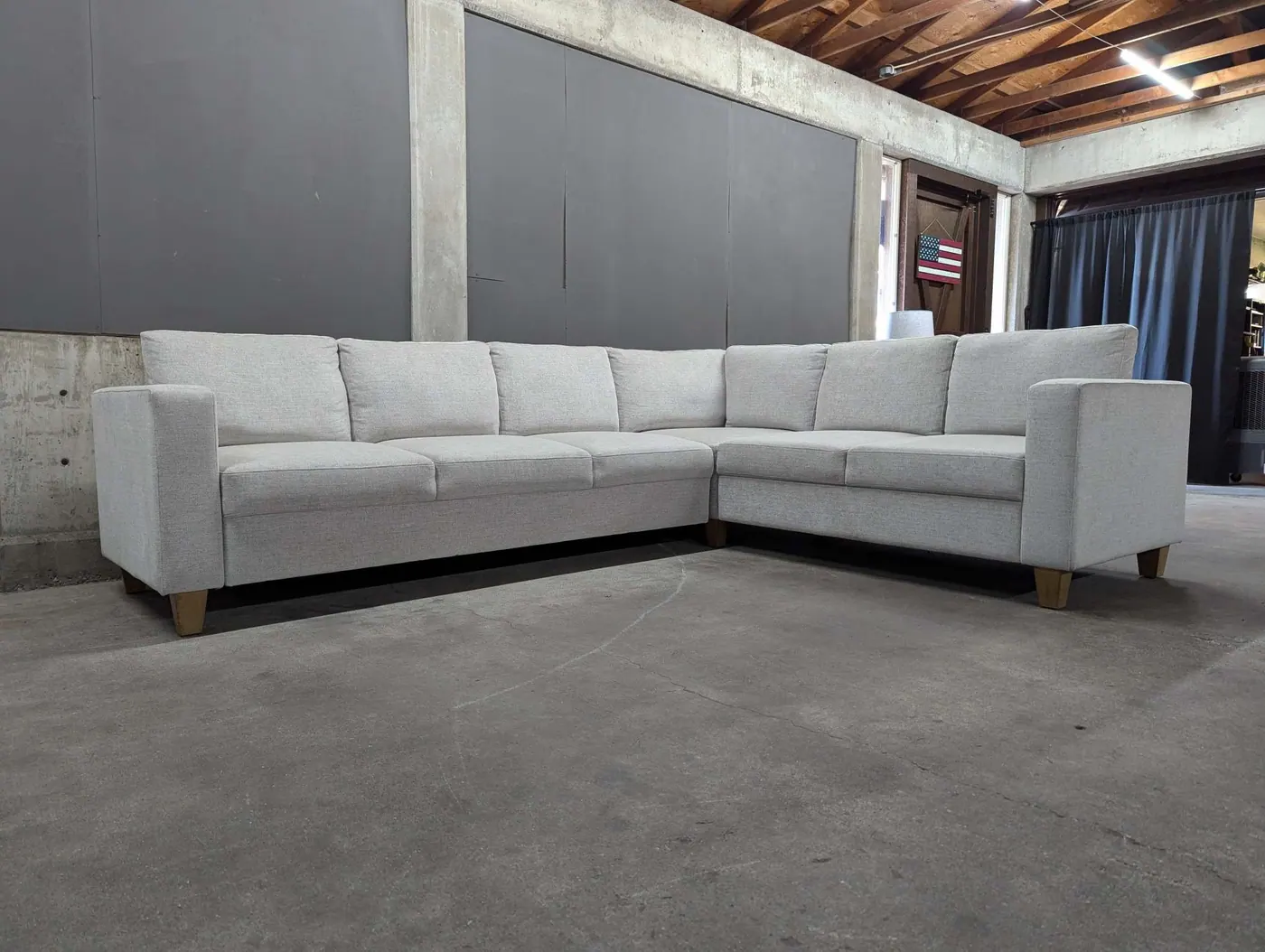 Thomasville Dillard Convertible Sleeper Sectional, view 3