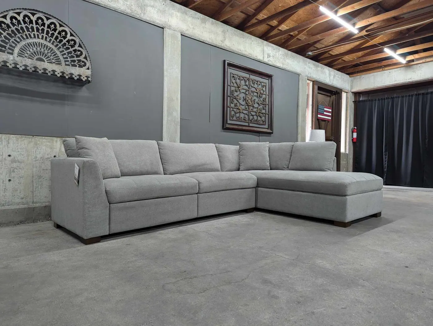 Thomasville Miles Sectional w/ Power Footrests, view 3