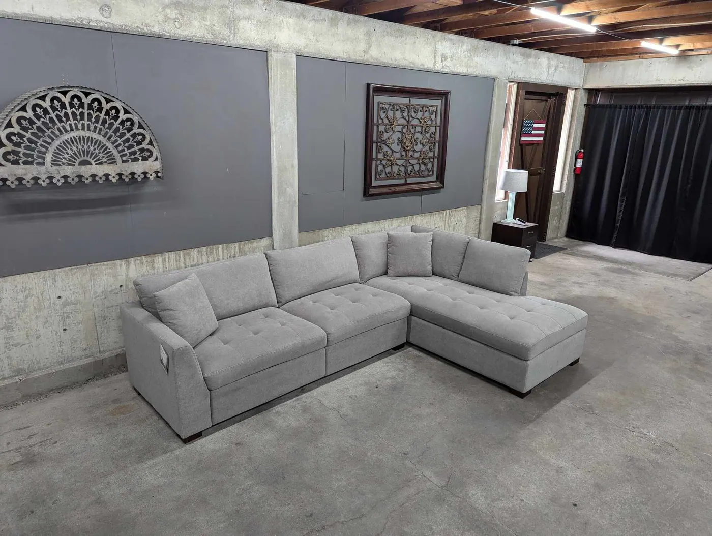Thomasville Miles Sectional w/ Power Footrests, view 4