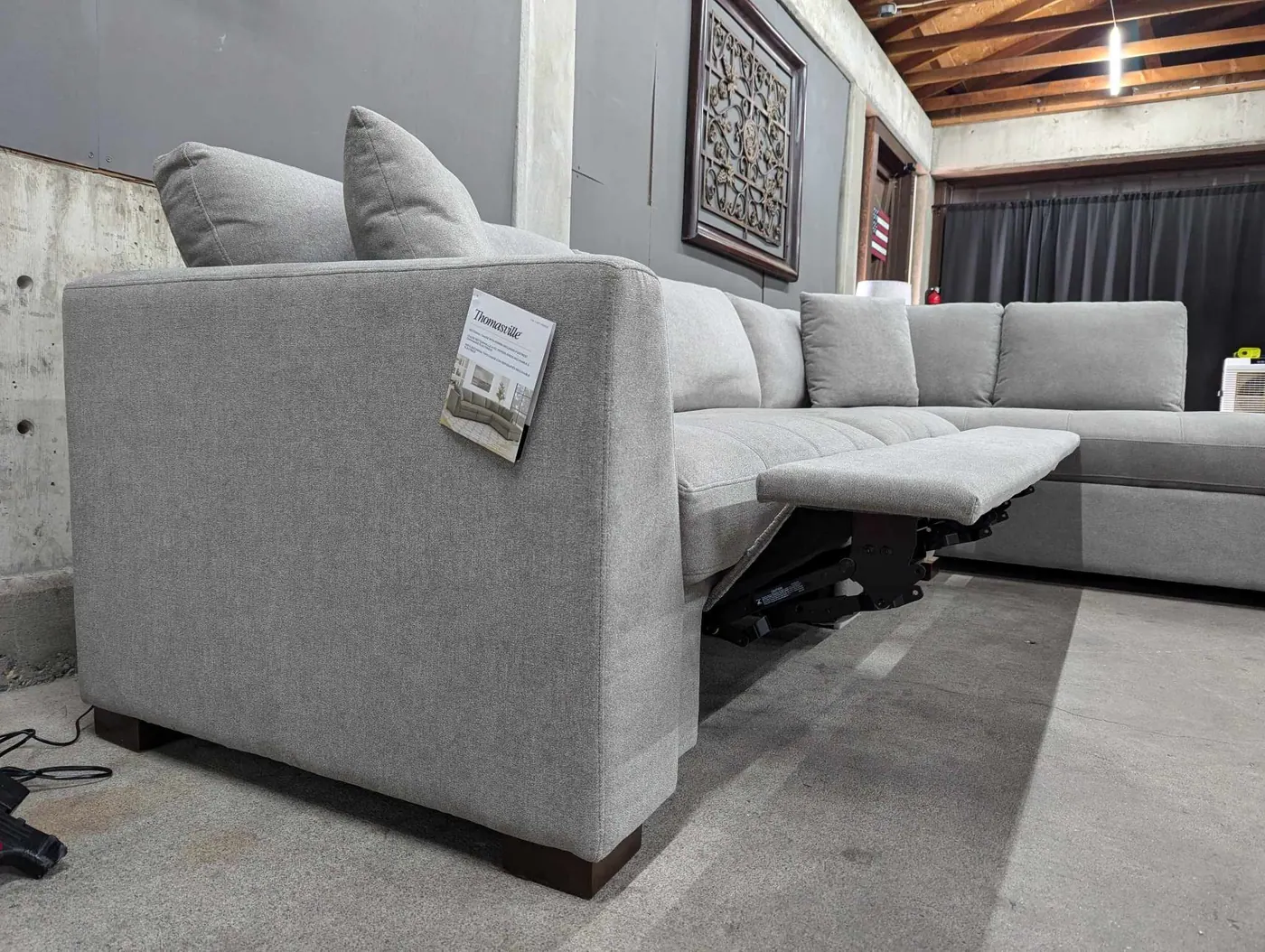 Thomasville Miles Sectional w/ Power Footrests, view 8