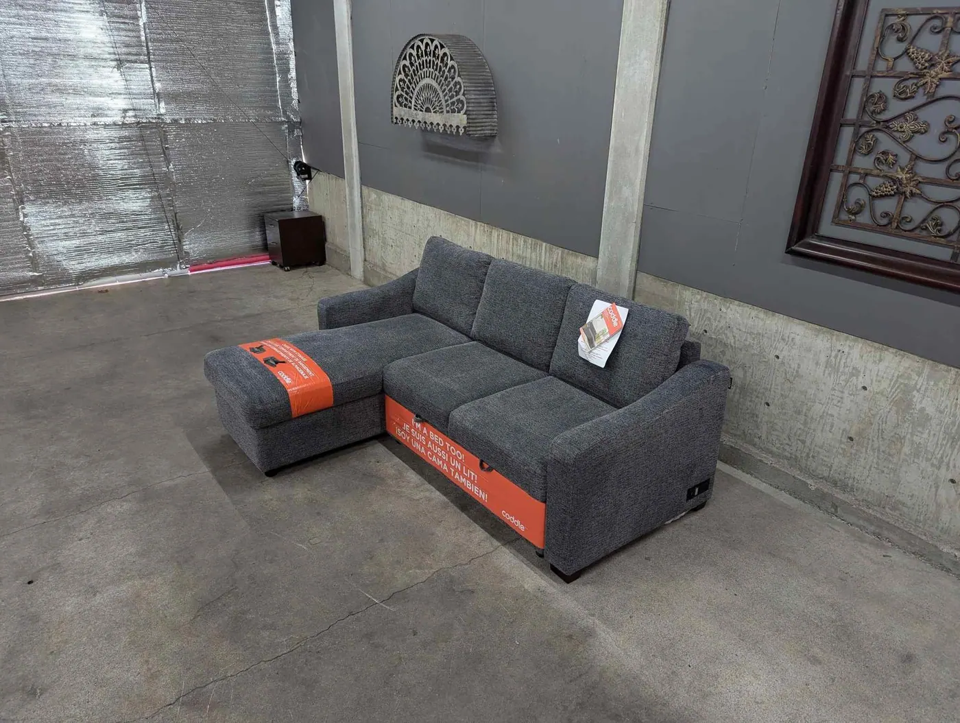 Sleeper Sectional w/ Reversible Storage Chaise, view 4