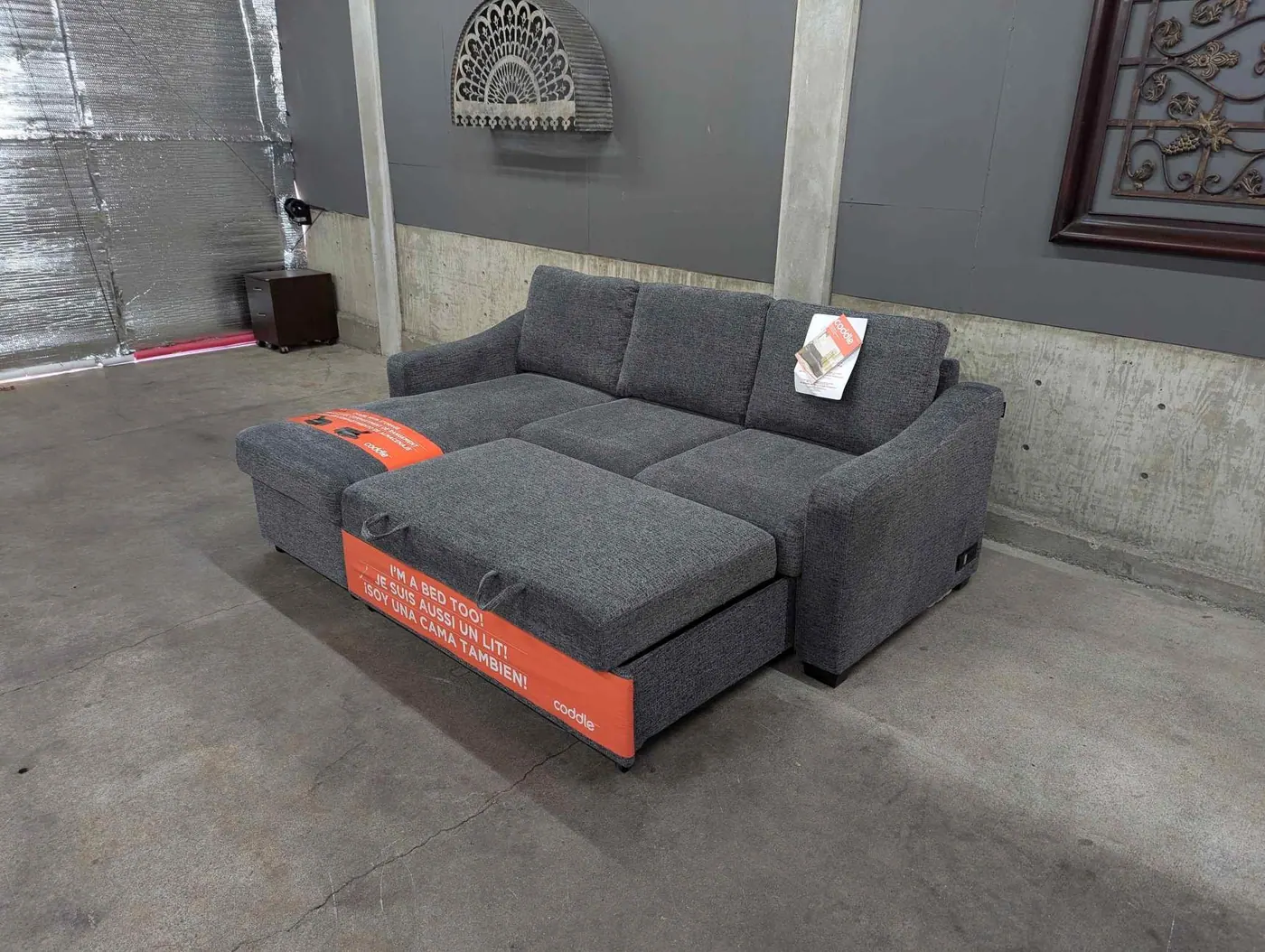 Sleeper Sectional w/ Reversible Storage Chaise, view 8