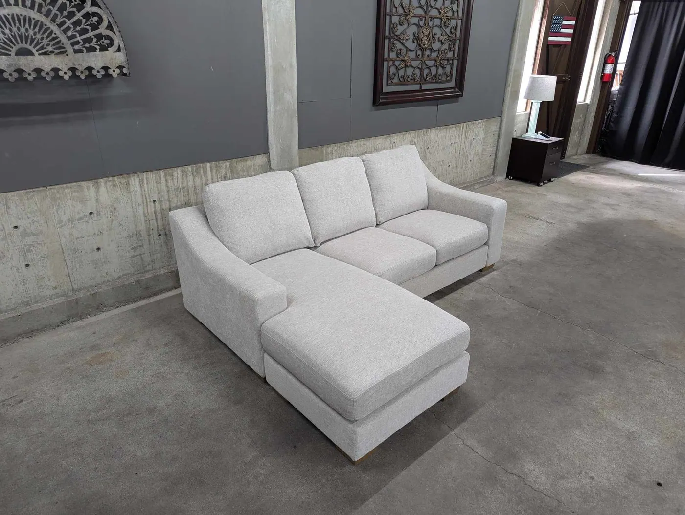 Thomasville Sectional Sofa w/ Reversible Chaise, view 6