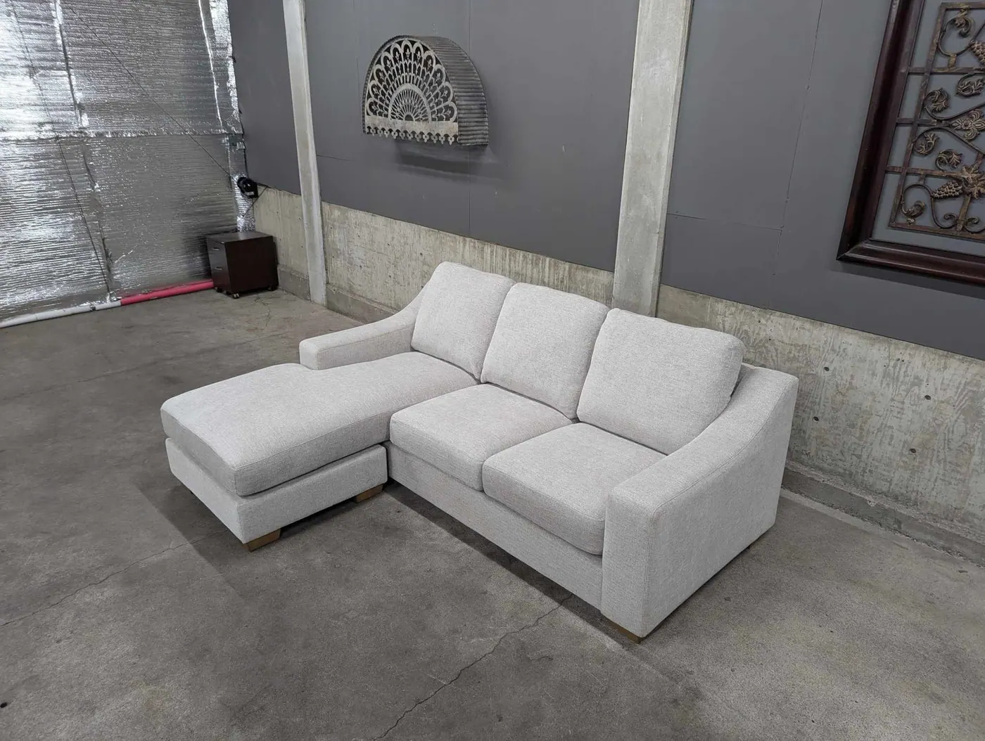 Thomasville Sectional Sofa w/ Reversible Chaise, view 4