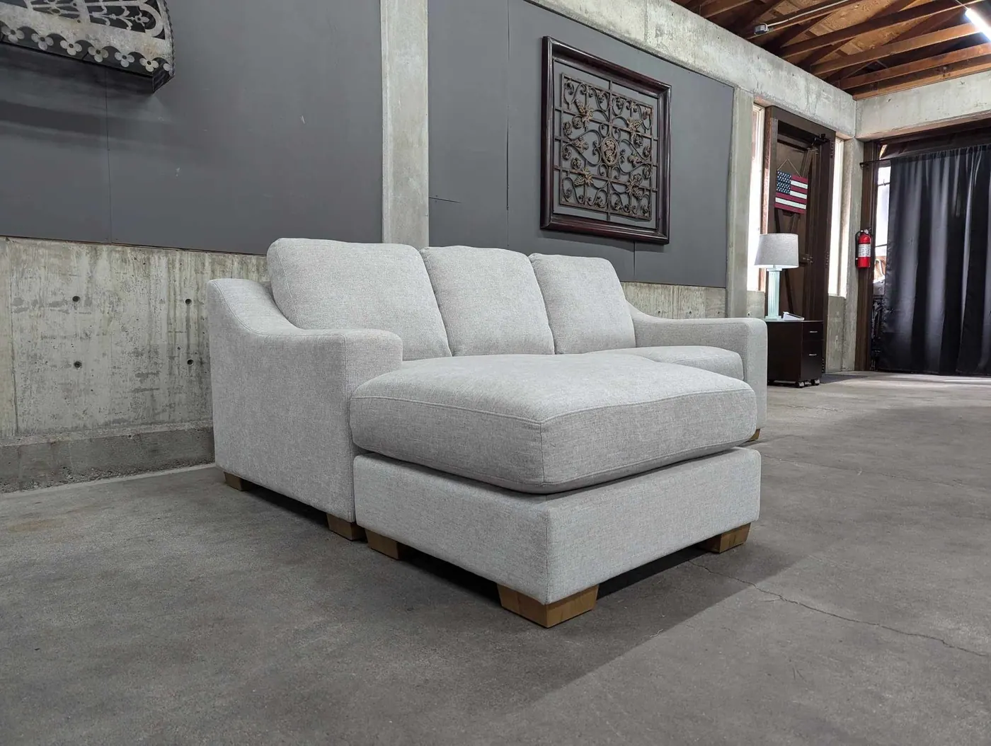Thomasville Sectional Sofa w/ Reversible Chaise, view 5