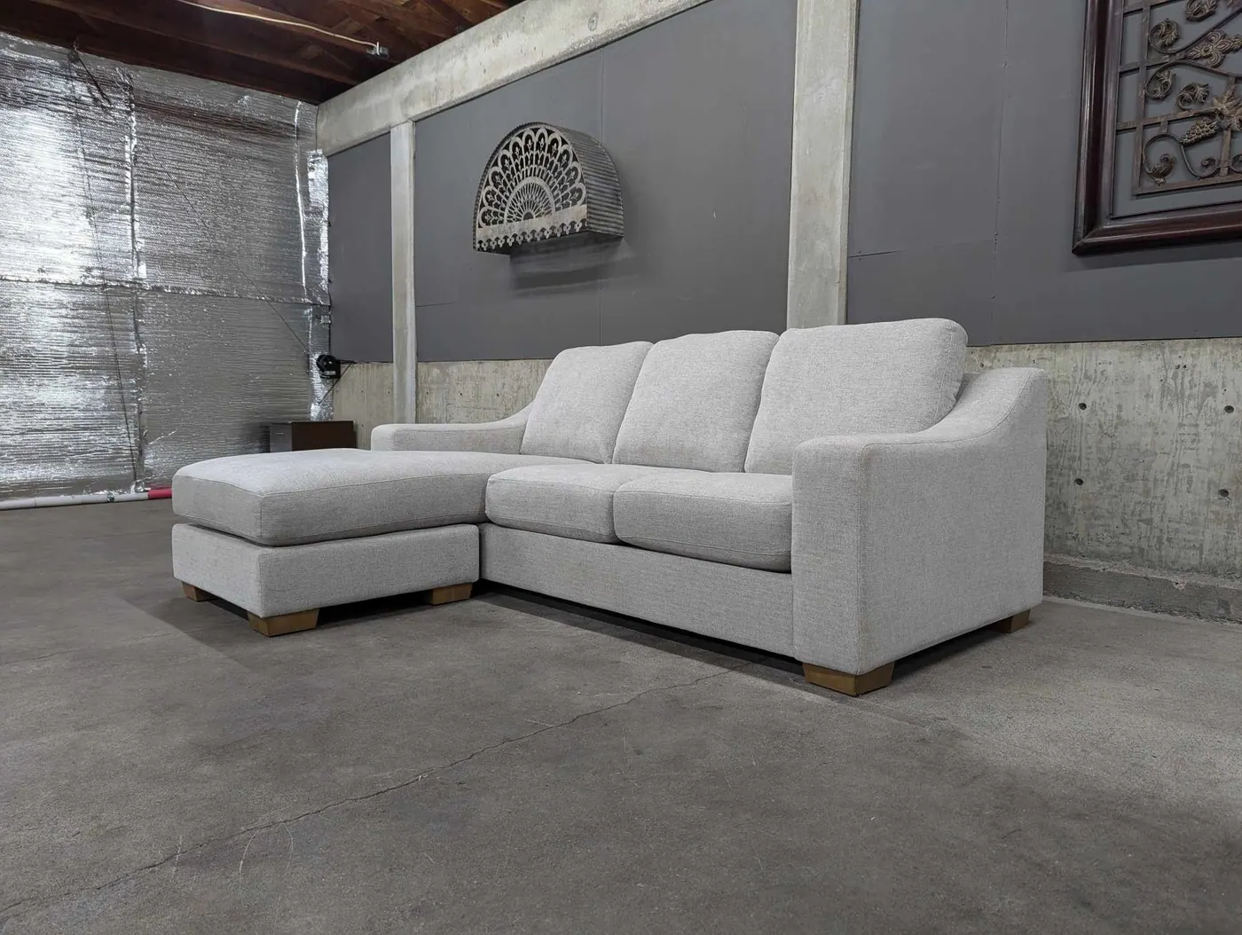 Thomasville Sectional Sofa w/ Reversible Chaise, view 3