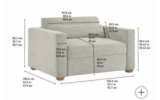 Thomasville Convertible twin size Sleeper chair, view 9