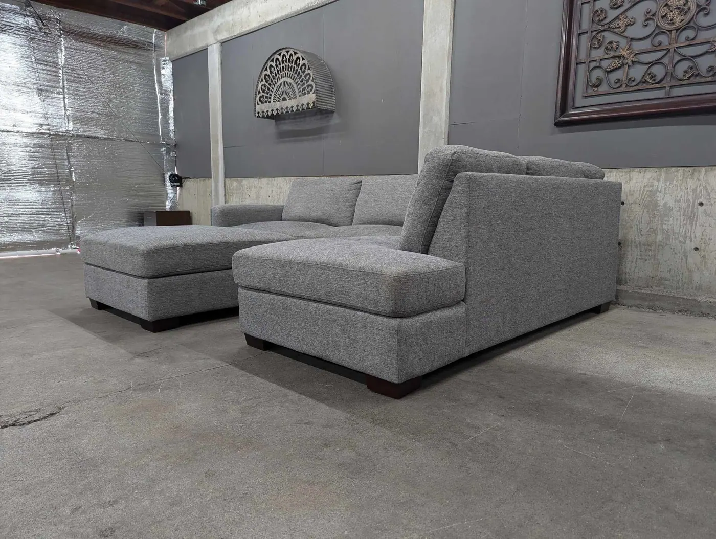 Maycen Sectional with Ottoman, view 5