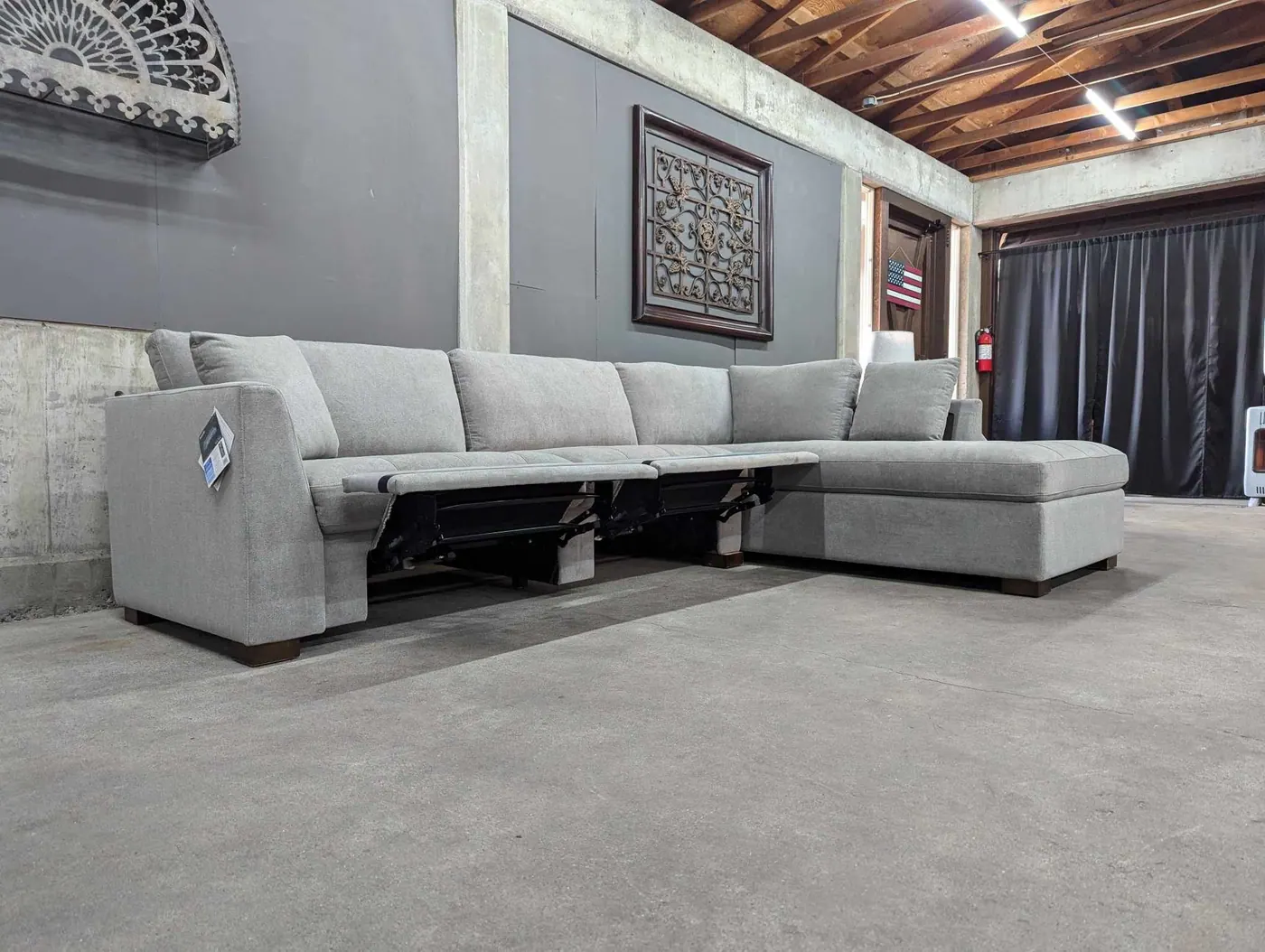 Thomasville Sectional with Power Footrests, view 7
