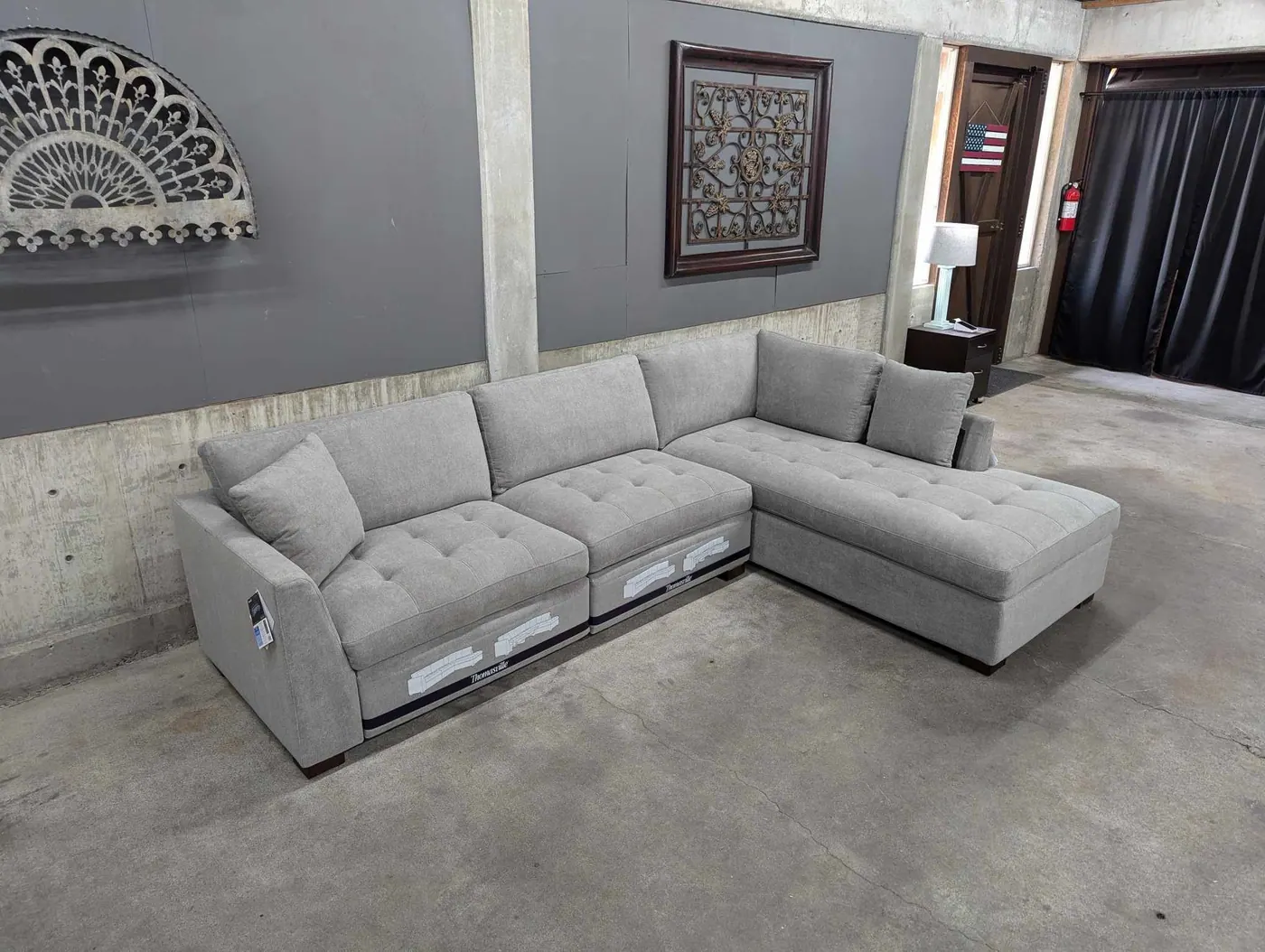 Thomasville Sectional with Power Footrests, view 4