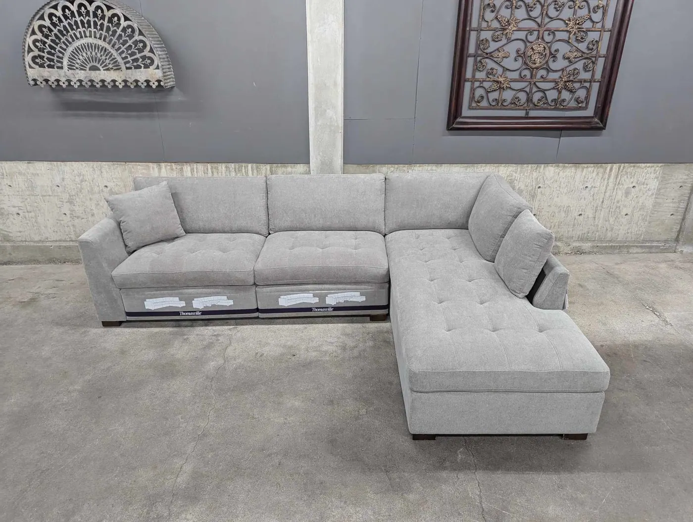 Thomasville Sectional with Power Footrests, view 2