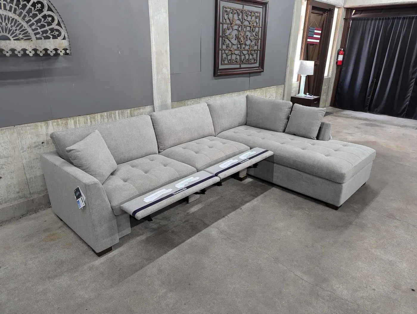 Thomasville Sectional with Power Footrests, view 10