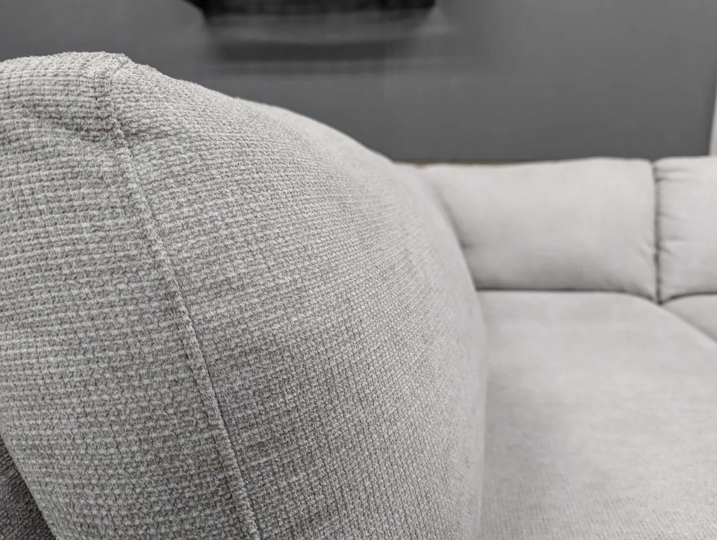 Light Gray Modular Sectional w/ Power Footrests, view 9