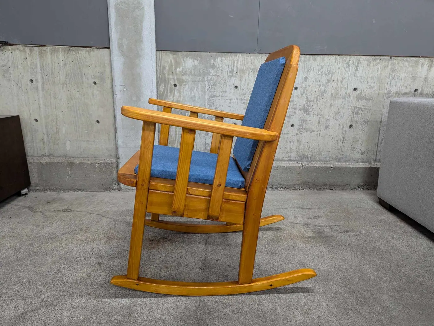 Handcrafted Craftsman Style Rocking Chair, view 4