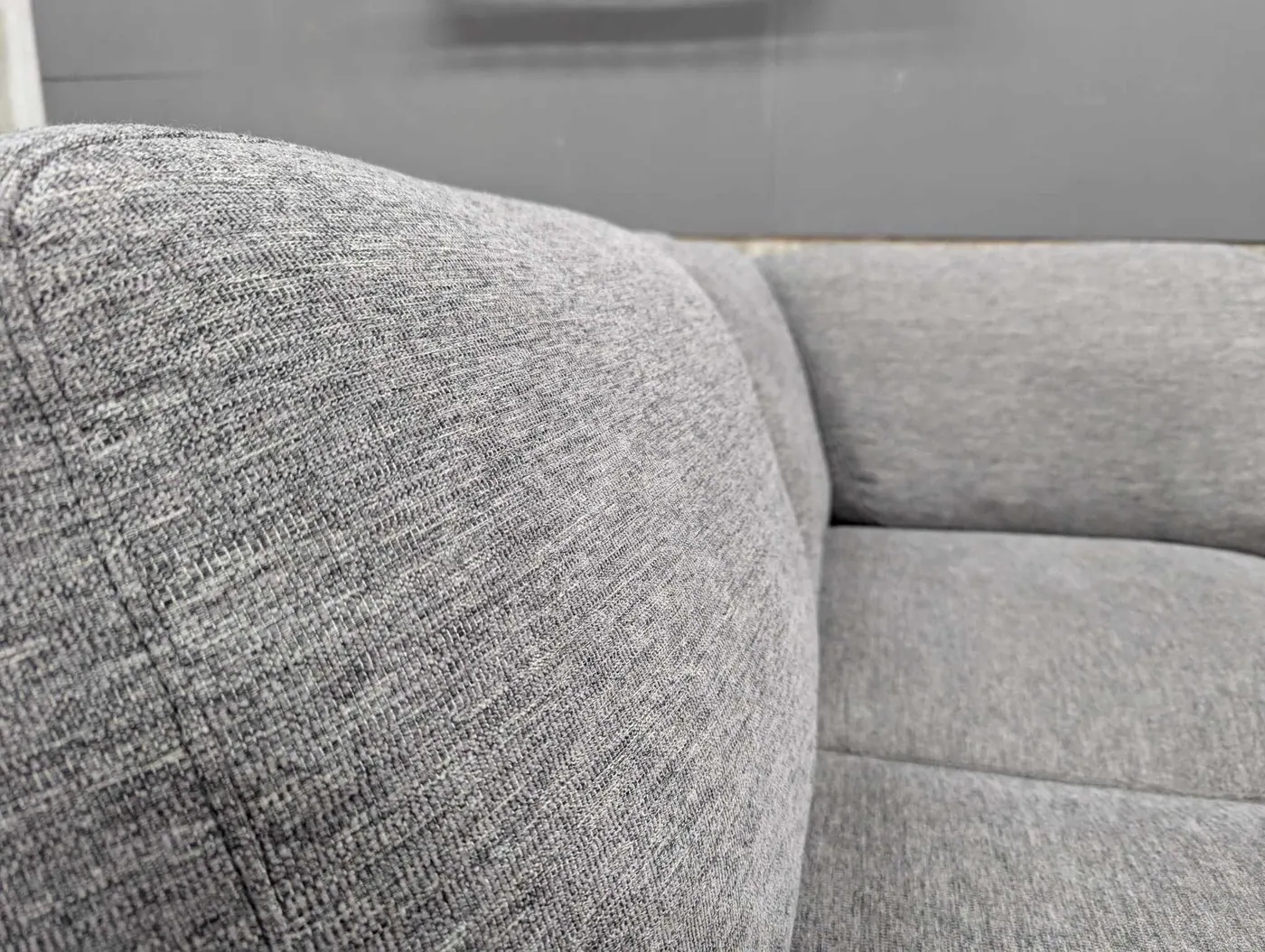Gray Maycen Sectional with Ottoman, view 7