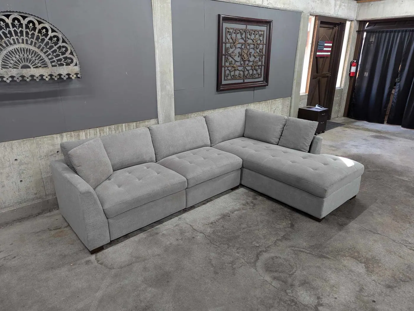 Thomasville Sectional with Power Footrests, view 6