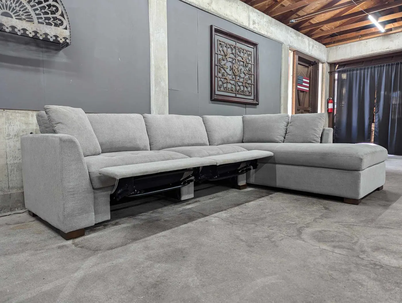 Thomasville Sectional with Power Footrests, view 7