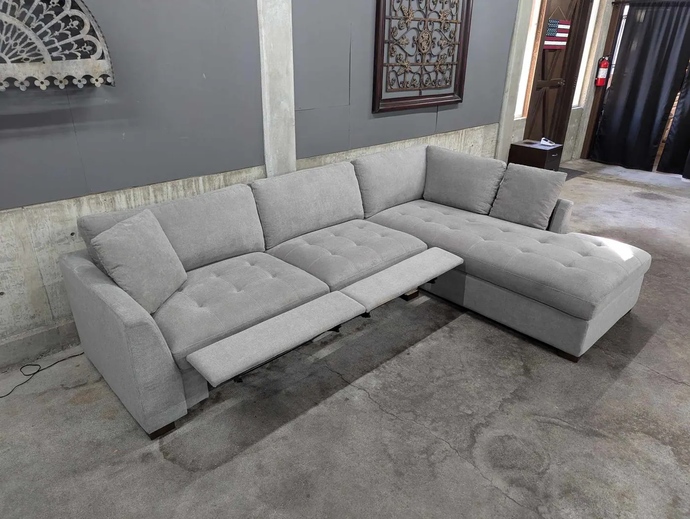 Thomasville Sectional with Power Footrests, view 8