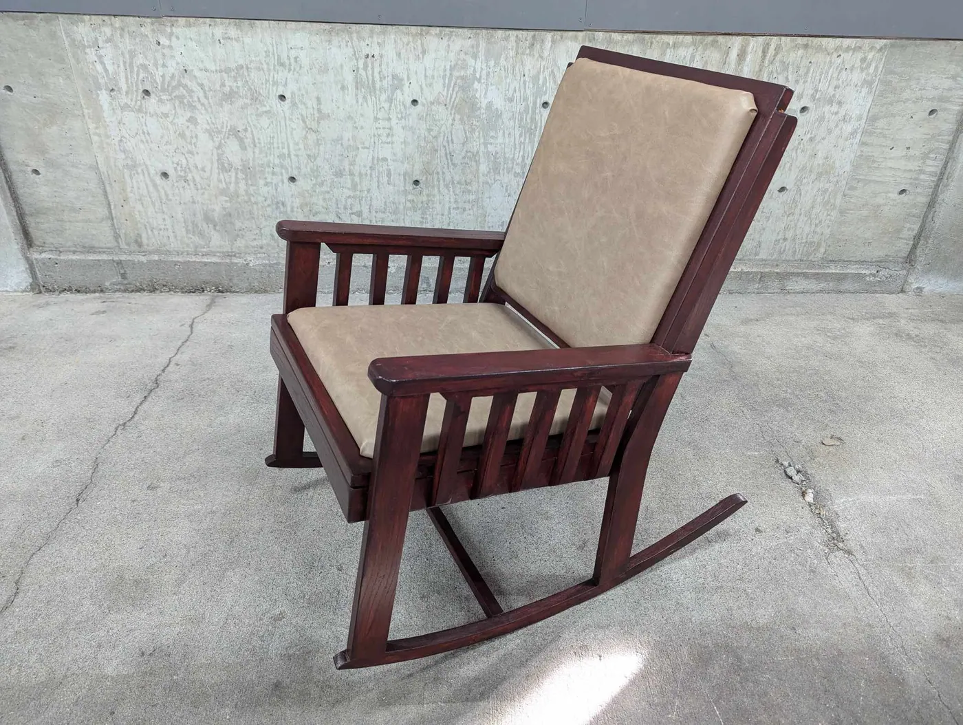 Beautiful Handcrafted Rocking Chair, view 2