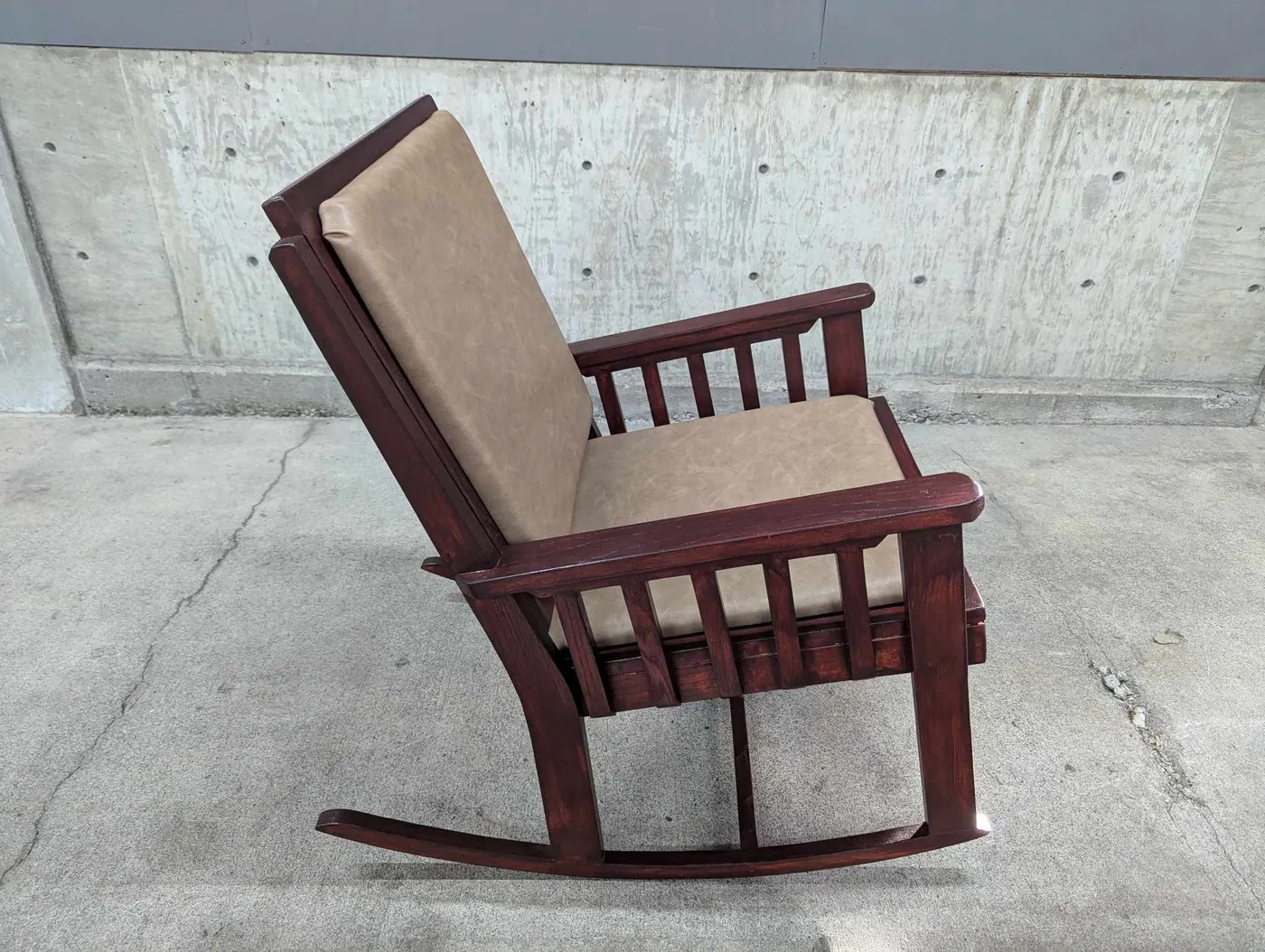 Beautiful Handcrafted Rocking Chair, view 4