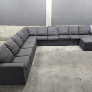 Huge Modular Gray Sectional By Home Reserve