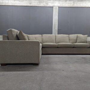 Tan L-Shaped Sectional