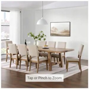 Graham 9-piece Dining Table Set (NEW IN BOX!)