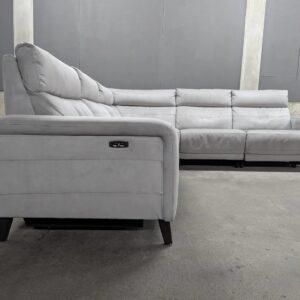 Gray Modular Sectional w/ Power Recliners