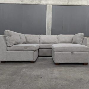 Rockford 5 Piece Sectional w/ Power Footrests