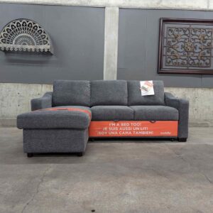 Sleeper Sectional w/ Reversible Storage Chaise