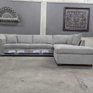 Thomasville Sectional with Power Footrests