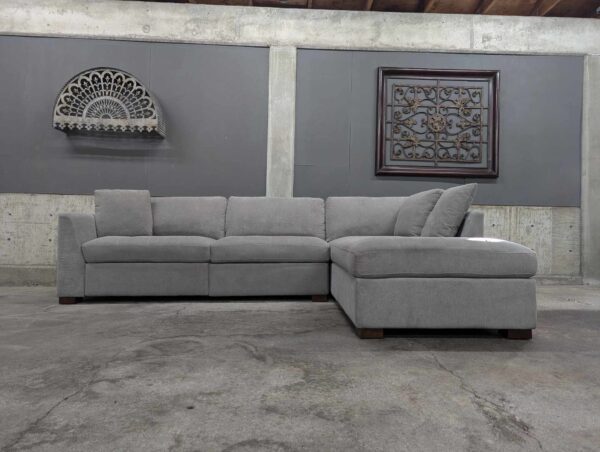 Thomasville Sectional with Power Footrests