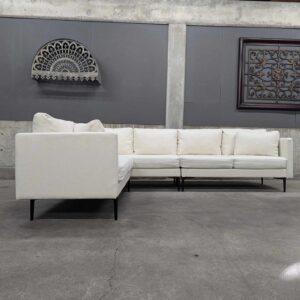 NEW Beige L-Shaped Sectional