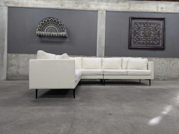 NEW Beige L-Shaped Sectional