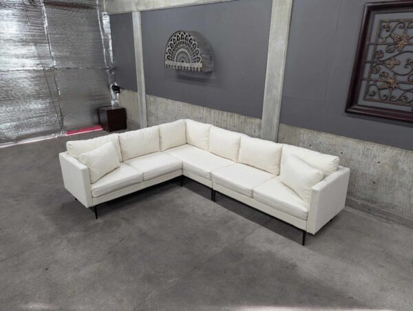 NEW Beige L-Shaped Sectional - Image 4