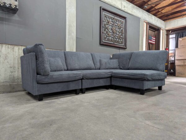 NEW Gray Modular Sectional - Image 3