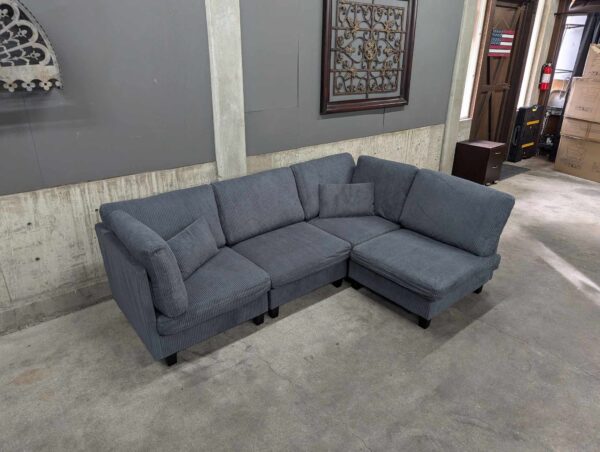 NEW Gray Modular Sectional - Image 4